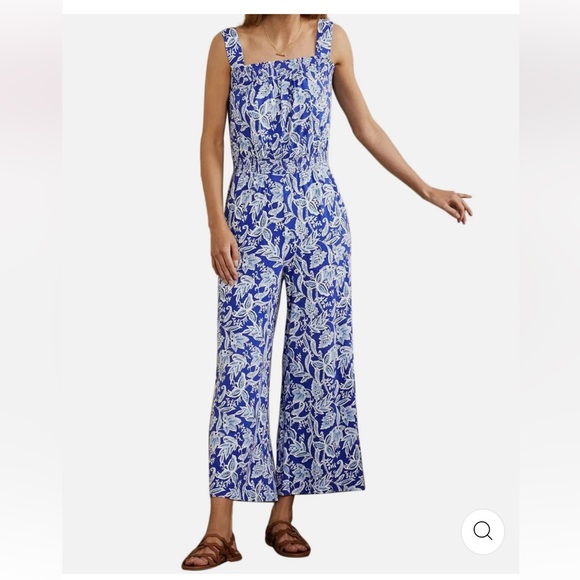 Boden Pants & Jumpsuits Boden Strappy Jersey Jumpsuit Atlantic